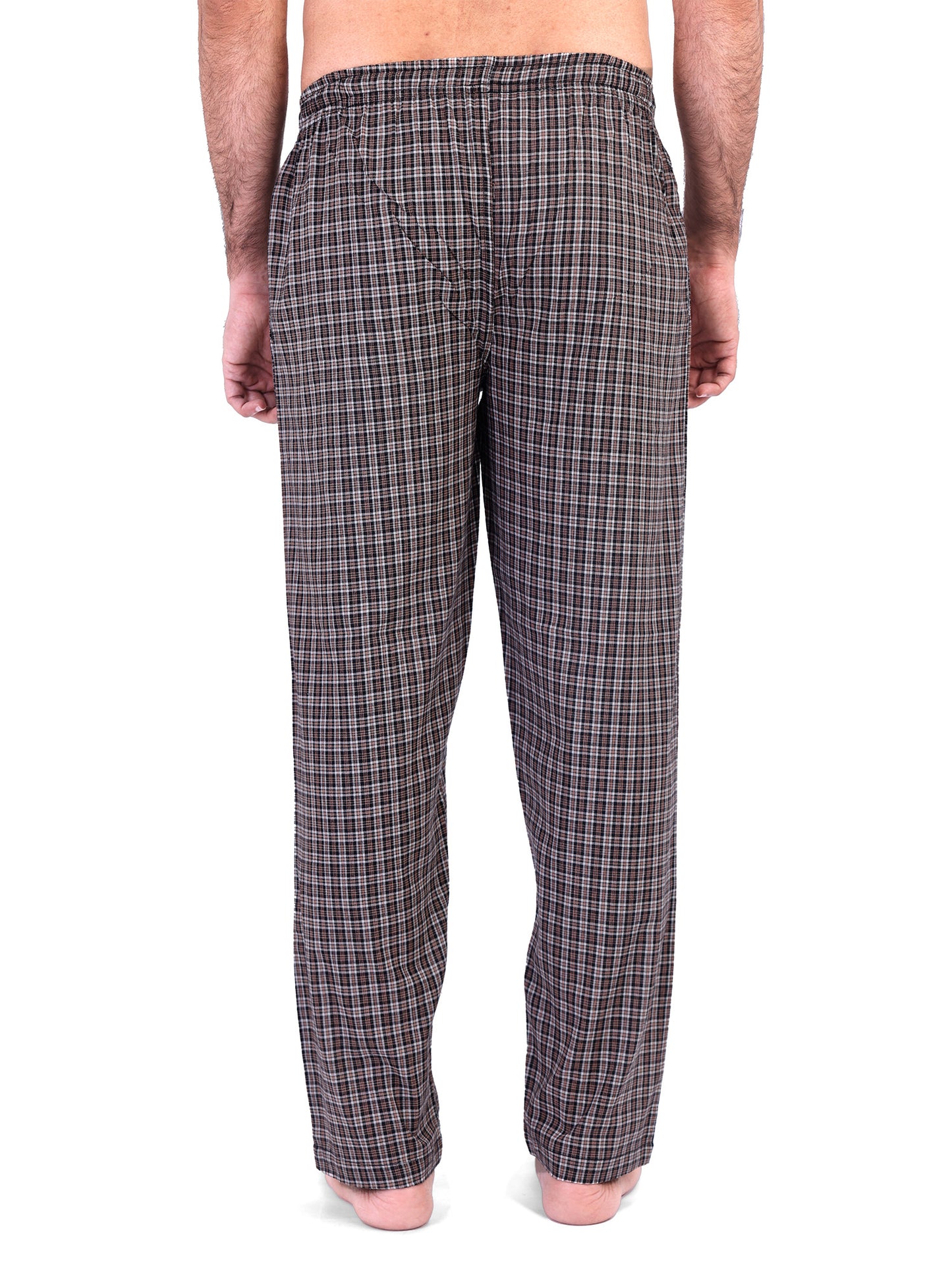 Brown/White Plaid