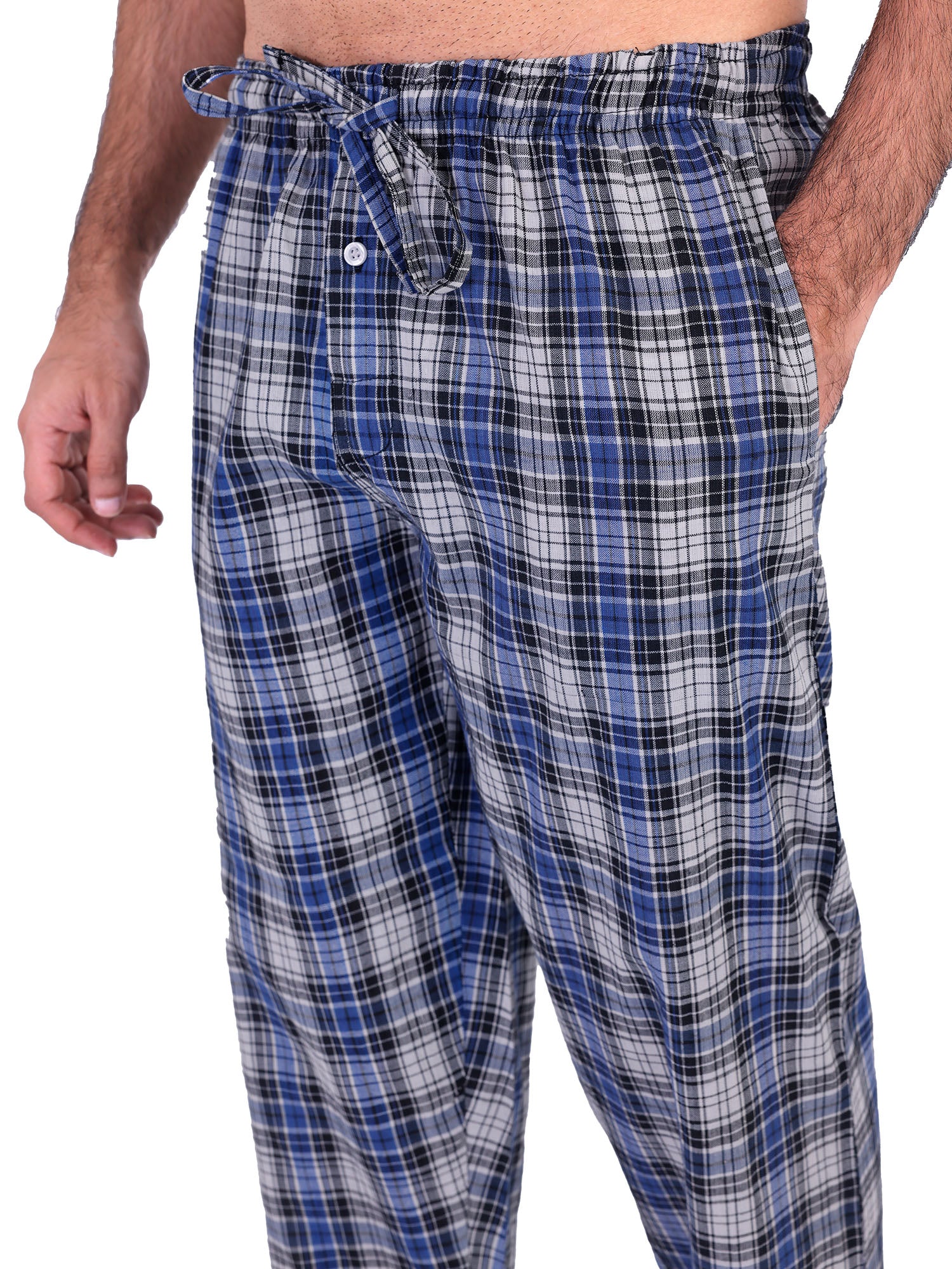 Plaid Pajama Pants for Men Place Street