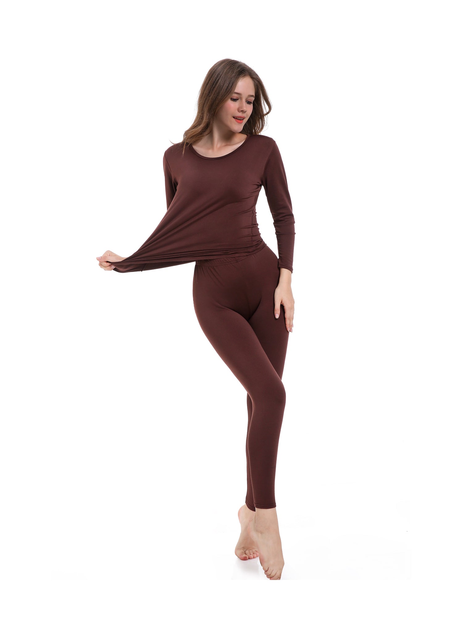 Brown long clearance underwear